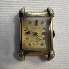Antique Milber Men's Wristwatch - 17 Jewel - Parts
