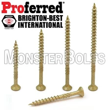 #10 Max Drive 6-Lobe Outdoor Wood Decking / Fencing Screws SKT Coating ACQ