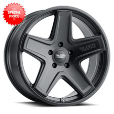 Black Rock 955b Detour Rim 20x9 5x127 Offset 0 Matte Black Quantity Of 1