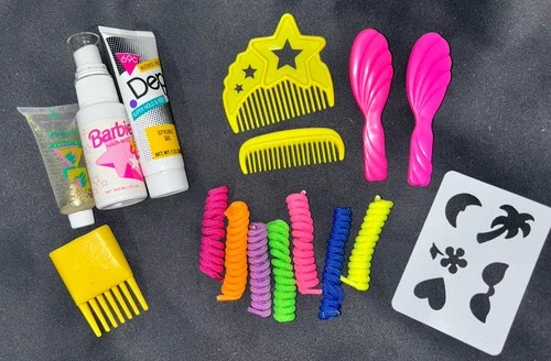 Glitter Hair LA Looks other Barbie Vintage 1990’s Hair accessories Lot