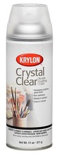 Krylon K01303007 Acrylic Spray Paint Crystal Clear in 11-Ounce Aerosol