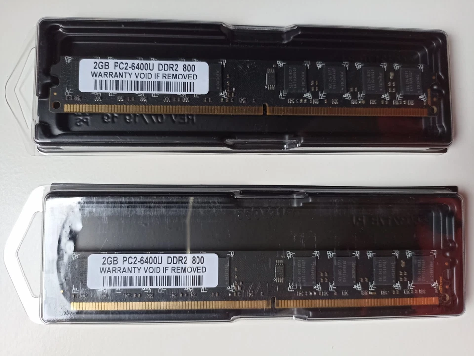 Memoria RAM DDR2 800MHz PC2-6400 DIMM 240Pin Intel Memoria RAM per PC Desktop - Immagine 4 di 4