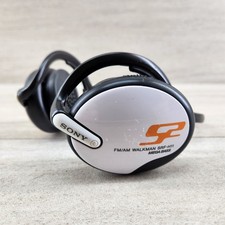 Sony Walkman SRF-H11 AM FM Radio Headphones S2 Sports Mega Bass Vintage Tested