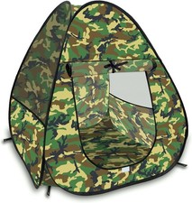 Military Play Tent for Kids, Army Camouflage Pop Up Play Tent, Collapsible Playh