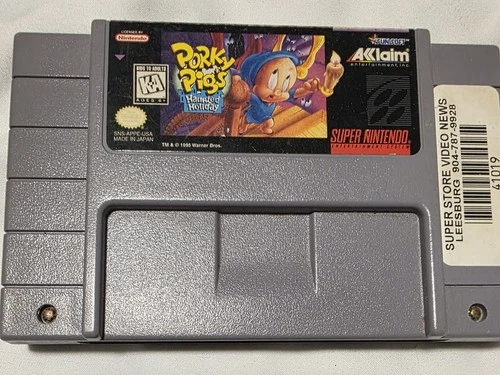 Porky Pig's Haunted Holiday (Super Nintendo Entertainment System, 1995)
