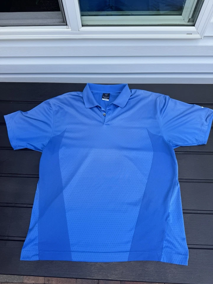 Nike Golf Shirt Bundle of 2,Blue and Yellow Men's Size Large No Flaws Or Stains - Image 2 of 4