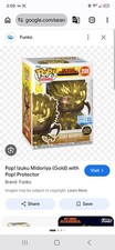Funko Pop! Izuku Midoriya (Gold) #2589 2026 Anime Of The Year Exclusive *Presale