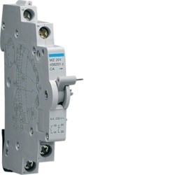 Contatto Ausiliare 1Na+1Nc 6A 230V 1-2M ( Hager Cod. Mz201 )
