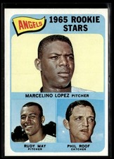 1965 Topps Marcelino Lopez/Rudy May/Phil Roof Rookie NRMT/MT or BETTER #537