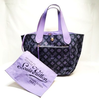 Louis Vuitton LV Tote Bag M95983 Cabas Ipanema PM Purple Beach