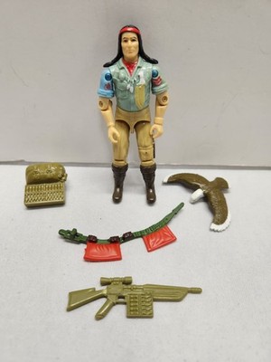 G.I. Joe 1984 Spirit With Freedom Eagle 100% Complete No File Card Broken Eagle