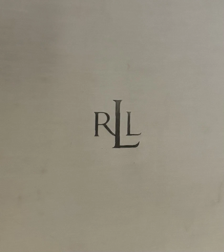 Bandeja vintage Ralph Lauren Wentworth con asas, detalles de caparazón de tortuga, RL Foto 2 de 4