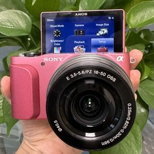 SONY Alpha NEX-3N 16.1MP Mirrorless Digital Camera w/ 16-50mm Lens Pink English