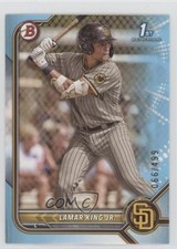 2022 Bowman Draft Sky Blue 66/499 Lamar King Jr #BD-143 5iu