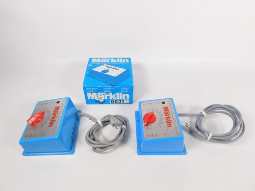 Märklin H0 AC 2x 6631 Transformer Trafo 220 V 30 VA Tested Box #EL87-5 - Picture 2 of 5