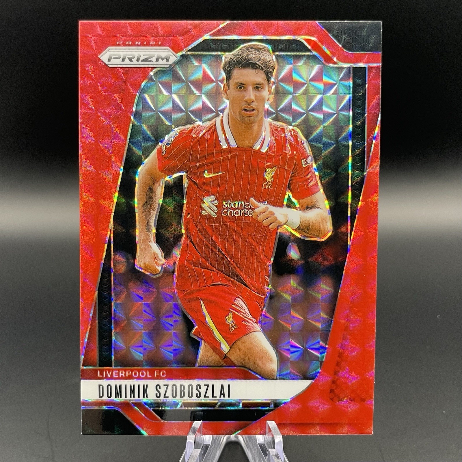 Dominik Szoboszlai 2024 Prizm Premier League #40 Red Mosaic Price