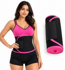 Women's Waist Trainer Belt Sweat Waist Trimmer Slimming Workout Support