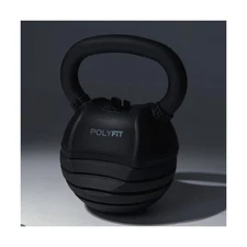 Polyfit Adjustable Kettlebell Set | 30 lbs | Kettlebell Weights for Home Gym