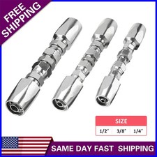 3 Hydraulic Hose Repair Kit 1/4" 3/8" 1/2" ID For R16 R19 2-Wire Hydraulic Hoses