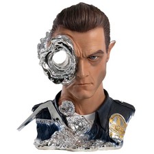 PureArts Terminator 2 T-1000 Painted Art Mask...