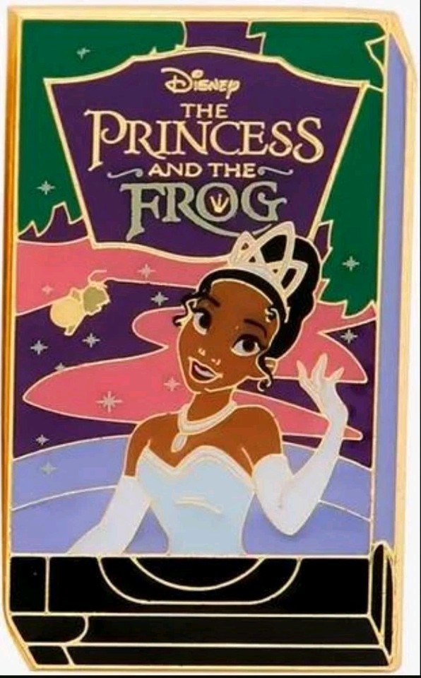 The Princess and the Frog- Disney Princess VHS Case Blind BoxLoungefly New-Open 