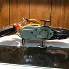 Working  Hadson Trooper friction tin Japan motorcycle 9.25  inches sparks runs — photo 9