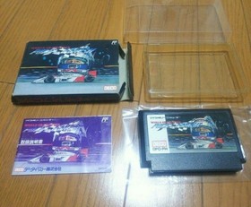 FC World Grand Prix Pole to Finish Famicom Game Box Manual Included