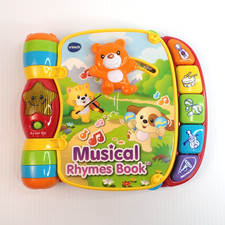 VTech Musical Rhymes Electronic Learning Book Red/Yellow