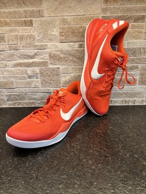Nike Mens Kobe 8 Protro TB Promo Basketball Shoes Team Orange White Sz 15 - EUC!