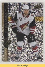 2020-21 Upper Deck Extended Series Speckled Rainbow Foil Johan Larsson READ ty3