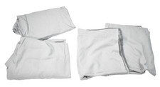 Bedsure 6 Piece Sheet Set Full Size Bedding Flat/Fitted/4 Pillowcases Gray