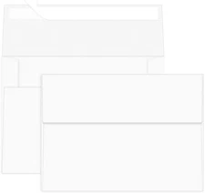 4X6 White Envelopes for Invitation, A6 Envelope 4.75 X 6.5 Inch, 4X6 Envelopes