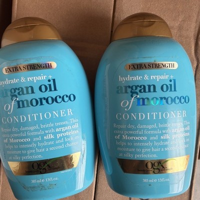 OGX Extra Strength Argan Oil Of Morocco Conditioner Lot Of 2 - 13 Oz Each