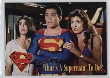 1995 SkyBox Lois & Clark: The New Adventures of Superman What's a to do? 00l8