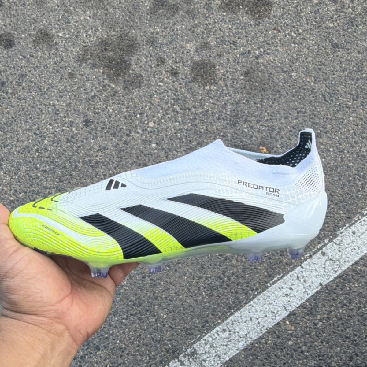 adidas Predator Elite LL F Football Cleats White US Size 9 | eBay