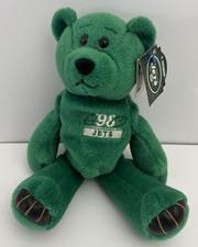 Beanie Bear NFL Jets Football with Tag 9" VTG Collectible 16 Vinny Testaverde