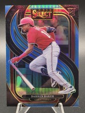 2025 Select Premier Level Darren Baker Light Blue Prizm 41/199 (RC)