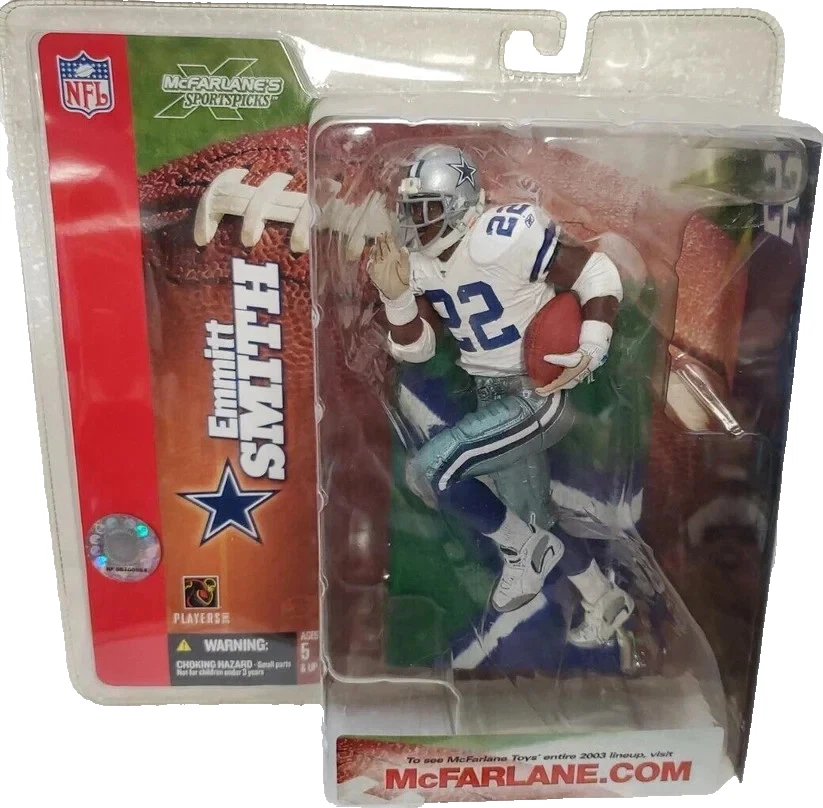 スポーツ McFarlane NFL Series E. Smit 2003 ED. Emmitt Smith Mcfarlane Figure - Etsy