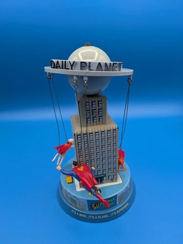 VINTAGE 2001 SCHYLLING Superman Classic Tin Carousel