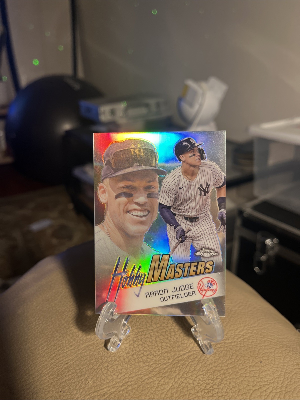 2025 Topps Chrome Aaron Judge Hobby Masters SSP HM-4