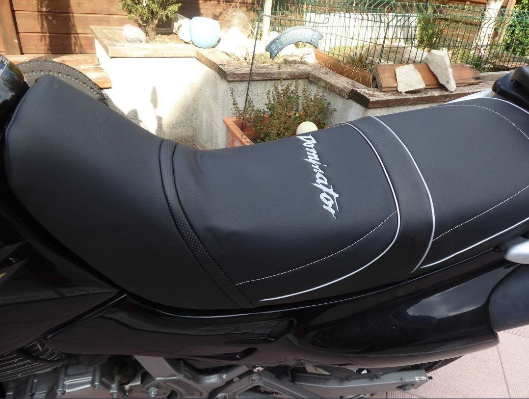 Housse de selle confort anti-derapante Honda NX 650 Dominator RD08