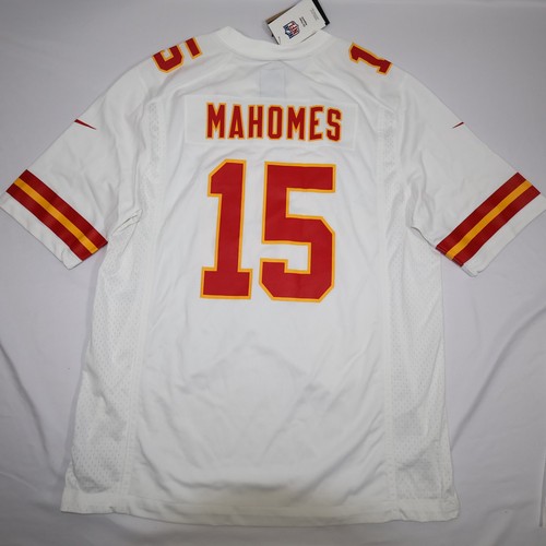 NWT Nike Patrick Mahomes Kansas City Chiefs Men's Game Jersey White SZ L$140
