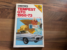 1968 1969 1970 1971 1972 1973 PONTIAC GTO TEMPEST LEMANS T37_Service Manual_VGC!