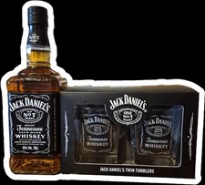 Jack Daniel's Twin Tumblers 2er-Set Geschenkset Old No. 7 mit Box