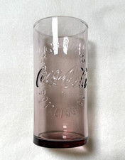 McDonalds Glas 2016 Hutchinson Design Rosa I Coca Cola Glas I limitierte Edition