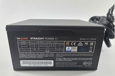be quiet! Straight Power 11 E11-650W 650W ATX Netzteil teilmodular #NT18