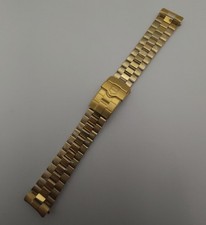 NEW FOR TAG HEUER 2000 WK1120 GOLD PLATED 20mm POLISHED MIDDLE WATCH BRACELET