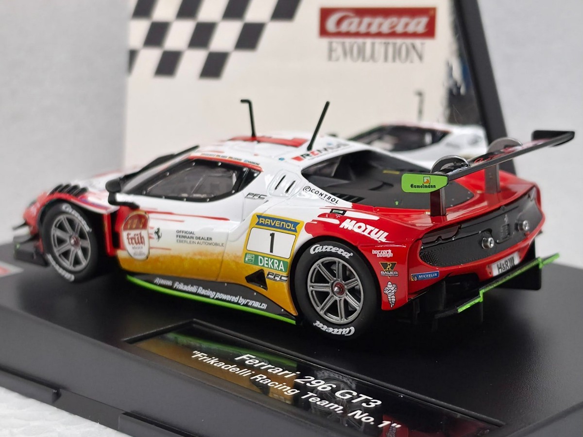 Carrera Evolution 27810 Ferrari 296 GT3 DTM Frikadelli Racing, #1