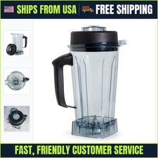 Blender Pitcher 64oz Replacement Jar fits Vitamix C-Series with Lid Blade