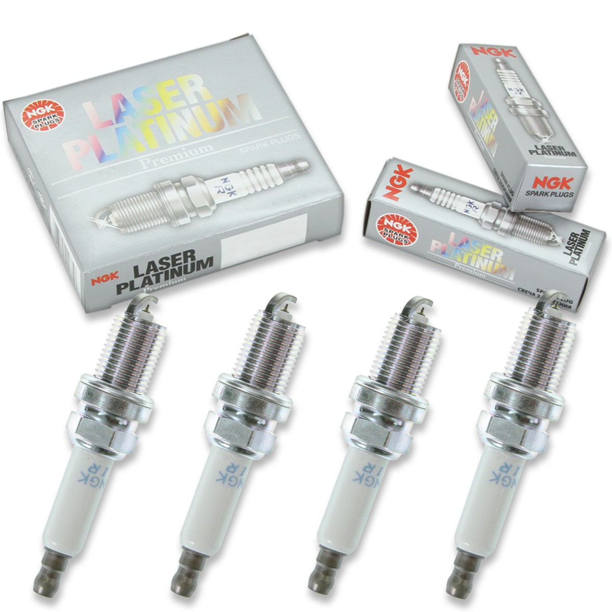 4 pc NGK 95609 IFR6Z7G Laser Platinum Spark Plugs for 55585534 55580961 ju